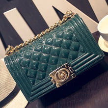 Load image into Gallery viewer, FuAhaLu women's bag new jelly Lingge chain package
