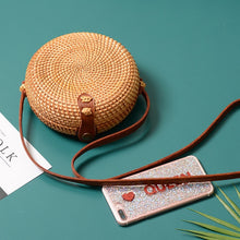 Load image into Gallery viewer, Square Round Mulit Style Straw Bag Handbags Women Summer