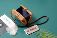 Load image into Gallery viewer, Square Round Mulit Style Straw Bag Handbags Women Summer