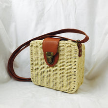 Load image into Gallery viewer, Square Round Mulit Style Straw Bag Handbags Women Summer