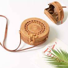 Load image into Gallery viewer, Square Round Mulit Style Straw Bag Handbags Women Summer