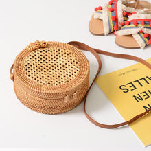 Load image into Gallery viewer, Square Round Mulit Style Straw Bag Handbags Women Summer