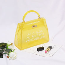 Load image into Gallery viewer, Clear Transparent PVC Shoulder Bags Women Candy Color Women